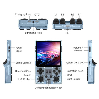 Handheld retro game console
